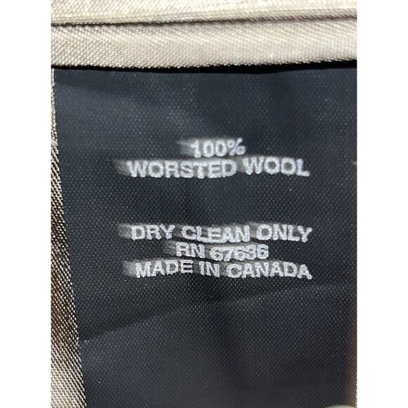 YSL Men’s Double Breasted Blazer 44W Designer Wool Sport Coat Yves Saint Laurent - Picture 8 of 12